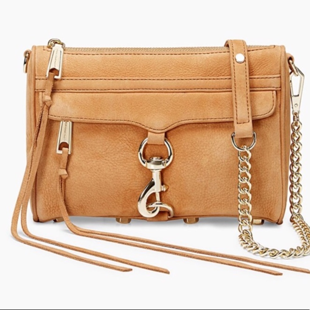 Tan Rebecca Minkoff Mac Crossbody